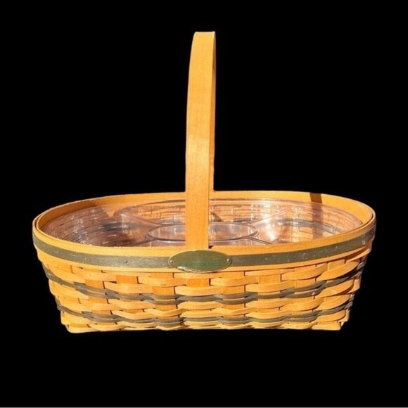 🌻Longaberger Traditions Collection Hospitality Basket 1998 Edition - Picture 2 of 14